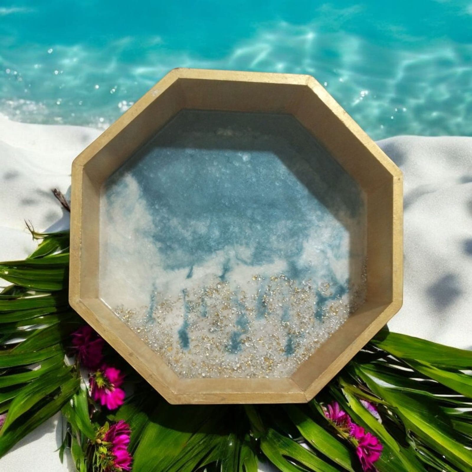 Qurān Pak Resin Art Rehal