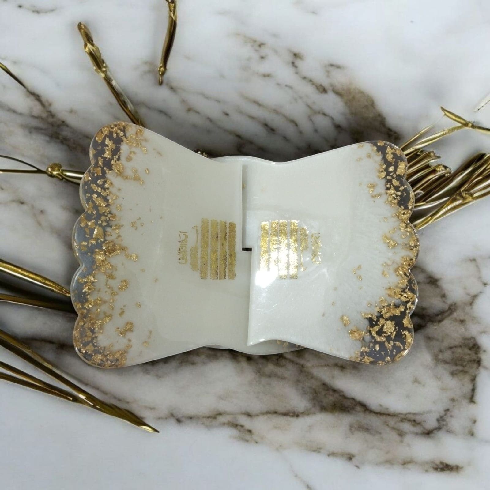 Qurān Pak Resin Art Rehal view 5